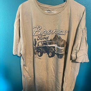Ford Bronco Beige Graphic Tee